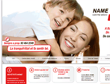 Tablet Screenshot of centremedicname.com